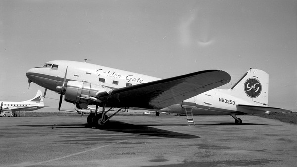 Golden Gate Airways Douglas DC-3/C-47B  N63250