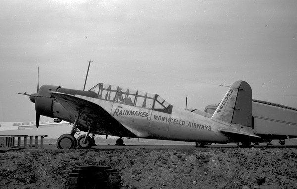 Monticello Airways Vultee BT-13A Valiant  N60082